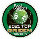 Food Logistics 2021 Top Green Provider Award Logo